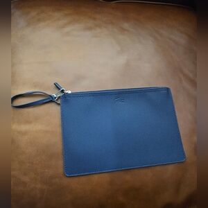 Lacoste Navy wristlet NWOT